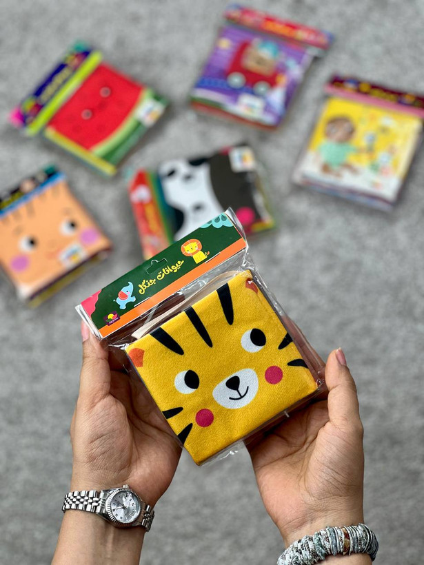 کتاب پارچه ای ماه کوچولو تک عددی