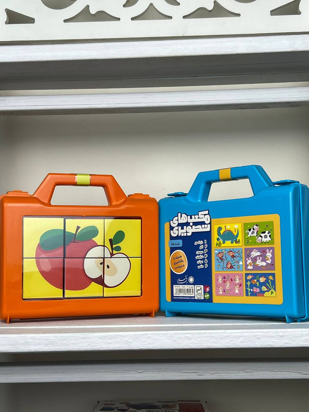مکعب آموزشی تصویری کوچک کودک
